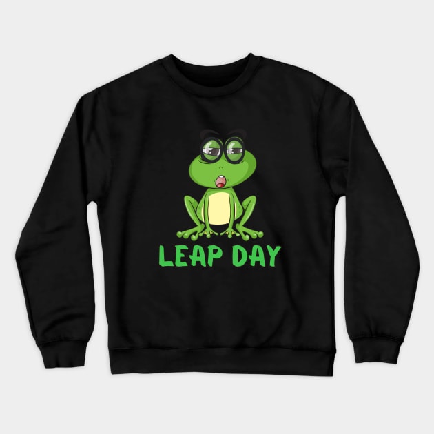 Leap Day Crewneck Sweatshirt by BukovskyART